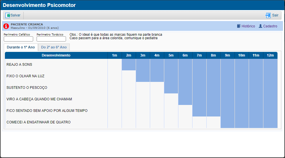 Desenvolvimento Psicomotor